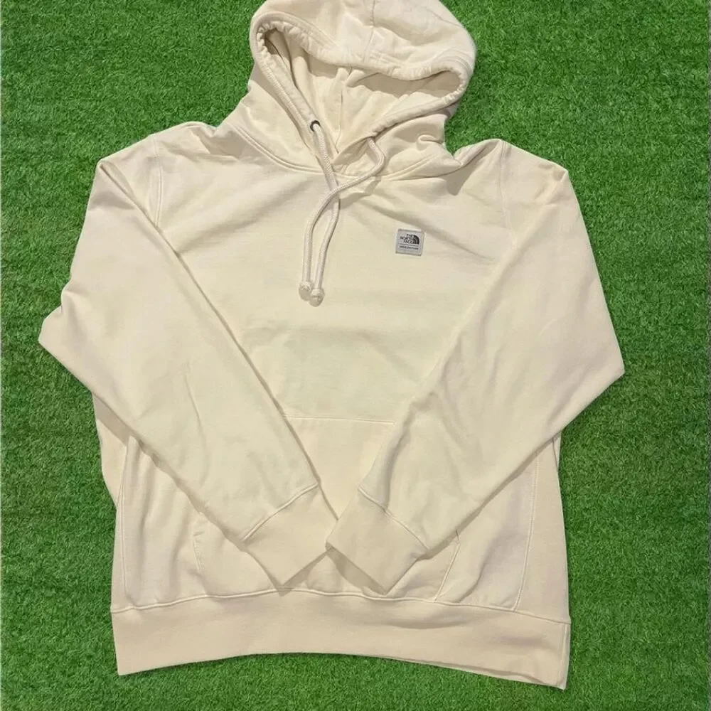 The-north-face Men's White and Cream Hoodie
